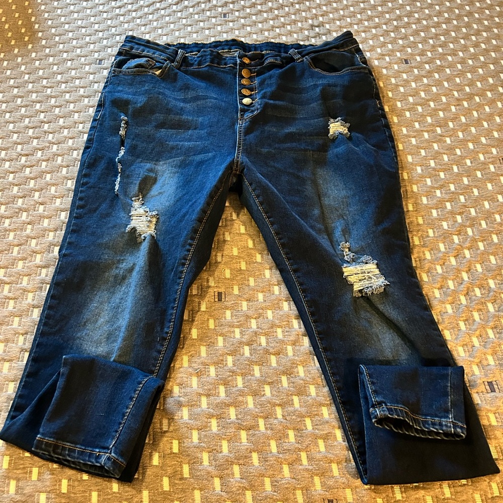 Alllbreve blue skinny jeans